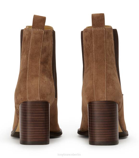Stiefeletten| de Tony Bianco Frauen Kolbenstiefeletten Sattelwildleder 4624491